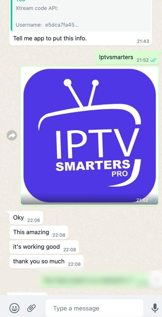 Iptv subscription