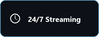 24/7 streaming category icon